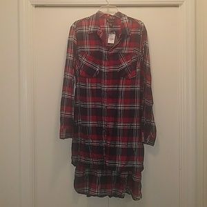 Long Sleeved High Low Shirt